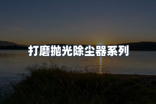 打磨抛光除尘器